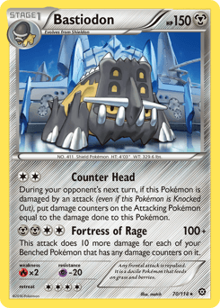 Bastiodon Steam Siege card