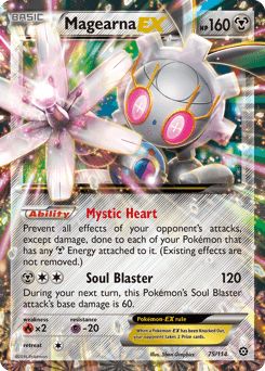 Magearna-EX Steam Siege card