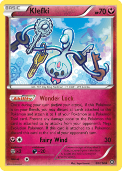 Klefki Steam Siege card