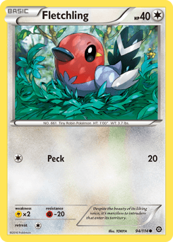 Fletchling Steam Siege card