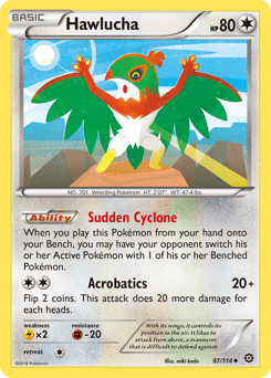 Hawlucha Steam Siege card