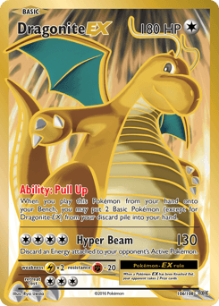 Dragonite-EX Evolutions card