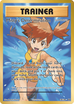 2016 Evolutions Misty's Determination #108