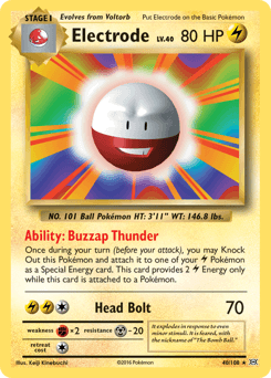 2016 Evolutions Electrode #40