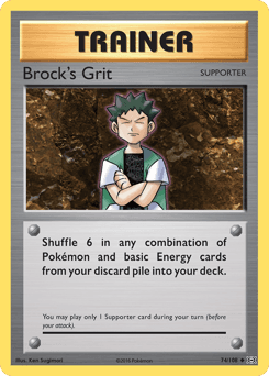 Brock's Grit Evolutions card