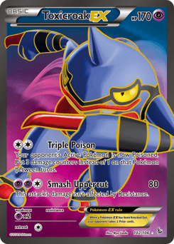 2014 Flashfire Toxicroak-EX #102