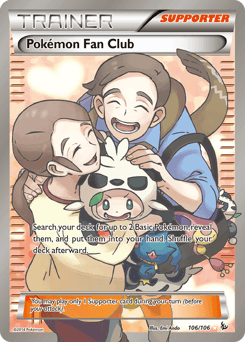 Pokémon Fan Club Flashfire card