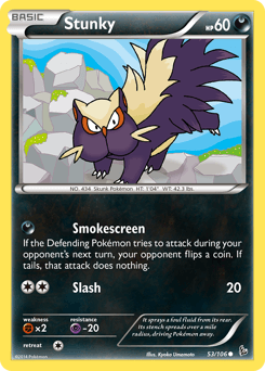 Stunky Flashfire card