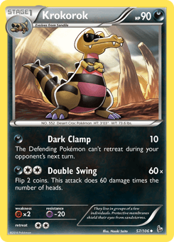 Krokorok Flashfire card