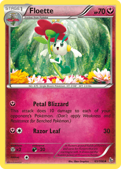 Floette Flashfire card