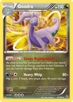 Goodra Flashfire card