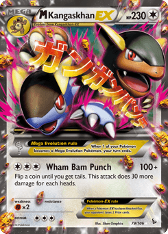 2014 Flashfire M Kangaskhan-EX #79