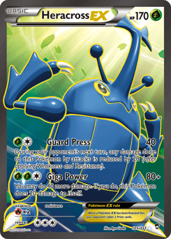 Heracross-EX Furious Fists card