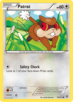 Patrat Furious Fists card