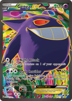 Gengar-EX Phantom Forces card