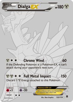 Dialga-EX Phantom Forces card