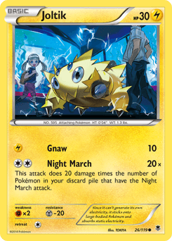 Joltik Phantom Forces card