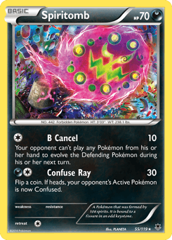 2014 Phantom Forces Spiritomb #55
