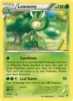 Leavanny Phantom Forces card
