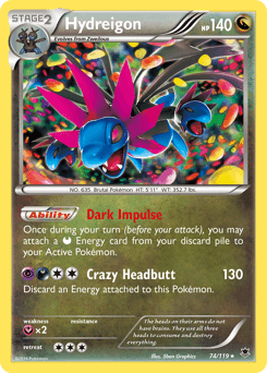 Hydreigon Phantom Forces card