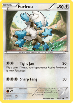 Furfrou Phantom Forces card