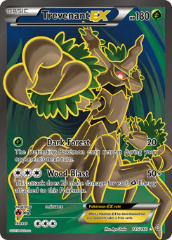 2015 Primal Clash Trevenant-EX #145