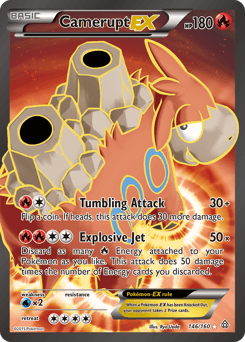 2015 Primal Clash Camerupt-EX #146