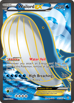 Wailord ex Primal Clash card