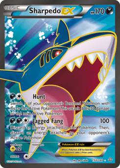 Sharpedo ex Primal Clash card