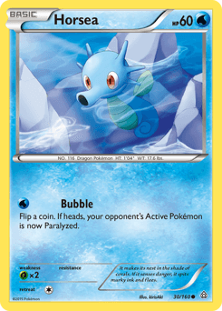 2015 Primal Clash Horsea #30