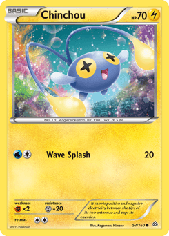 2015 Primal Clash Chinchou #57