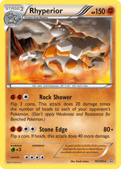 Rhyperior Primal Clash card