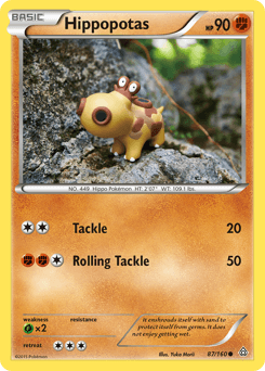 Hippopotas Primal Clash card