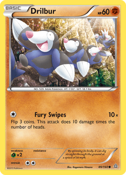 Drilbur Primal Clash card
