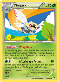 2015 Roaring Skies Ninjask #10