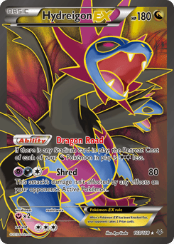 Hydreigon ex Roaring Skies card