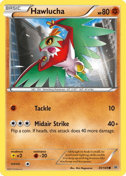 2015 Roaring Skies Hawlucha #39
