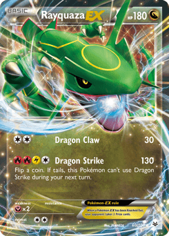 2015 Roaring Skies Rayquaza-EX #60