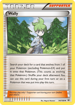 Wally Roaring Skies card