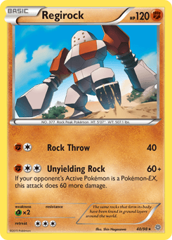 Regirock ★ Ancient Origins card