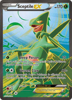 Sceptile ex Ancient Origins card