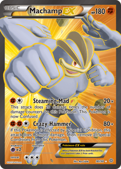 Machamp-EX Ancient Origins card
