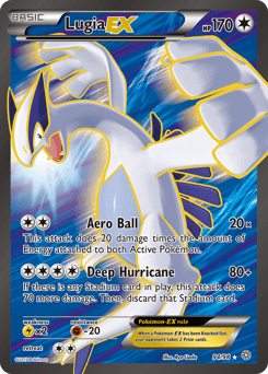 Lugia ex Ancient Origins card