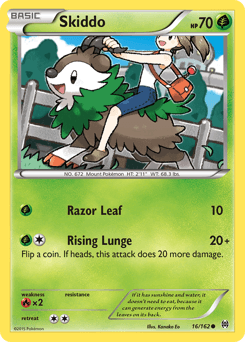 Skiddo BREAKthrough card