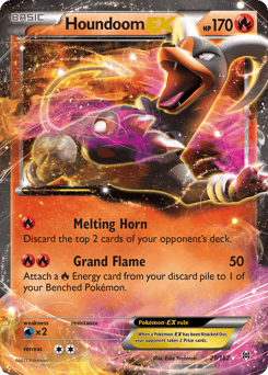 Houndoom-EX BREAKthrough card