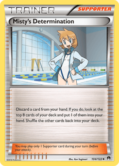 Misty's Determination BREAKpoint card