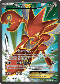 Scizor ex BREAKpoint card