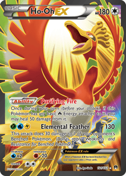 2016 BREAKpoint Ho-Oh-EX #121