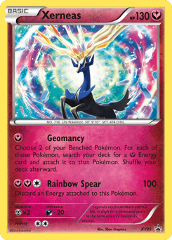 Xerneas XY Black Star Promos card