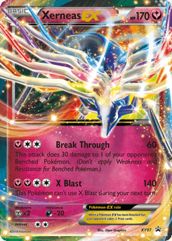 Xerneas-EX XY Black Star Promos card